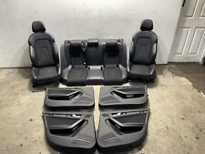 Seats half leather for sale  NOTTINGHAM