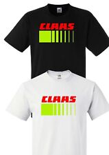 CAMISETA UNISSEX CLAAS PRETA OU BRANCA AGRICULTURA TRATOR COLHEITA comprar usado  Enviando para Brazil