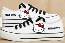 Tênis de lona branco esporte liso gatinho mocassins Wendy tênis esportivo Sanrio, usado comprar usado  Enviando para Brazil