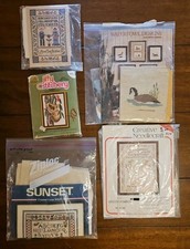 Lot unfinished needlework for sale  Houston