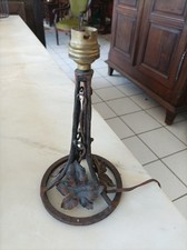 Pied lampe métal d'occasion  Chaumont