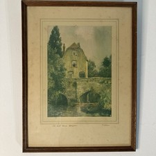 Vintage framed print for sale  ASHFORD