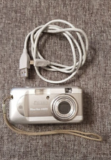 Aparat cyfrowy Canon PowerShot A-420 4,0MP srebrny roboczy na sprzedaż  PL