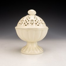Vintage leedsware creamware for sale  UK