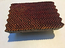 Wood print block for sale  UK