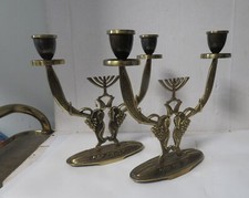 Pair vtg brass for sale  Mason City