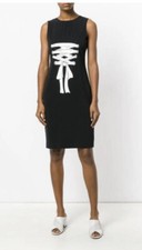Boutique Moschino! -Vestido de fita estampado tamanho 6EUA -Muito chique! Preço original US$ 525 comprar usado  Enviando para Brazil
