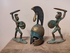 Statuette casque spartiate d'occasion  Lille-