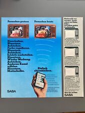 Saba fernseher fernbedienung gebraucht kaufen  Aßlar
