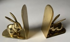 Pair vintage brass for sale  LEEDS
