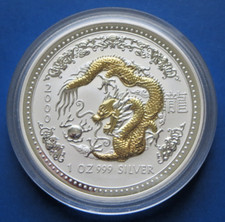 1oz silber lunar gebraucht kaufen  Fürstenfeldbruck