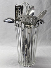 Juego de utensilios de cocina de acero inoxidable de 8 piezas - todos combinados, SIN PIEZAS EXTRAÑAS segunda mano  Embacar hacia Mexico