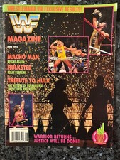 Wwf magazine june for sale  New Hartford