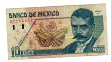 Mexique mexico billet d'occasion  France