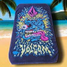 Toalha de praia Volcom 65x39,5 Tim Phillips arte gráfica Monster Face surf skate, usado comprar usado  Enviando para Brazil