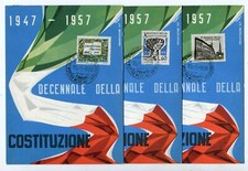 Decennale della costituzione usato  Roma