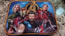Lancheira térmica infantil Avengers Marvel Spiderman Ironman THERMOS concha macia X comprar usado  Enviando para Brazil