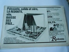 Publicité 1968 redoute d'occasion  La Verpillière