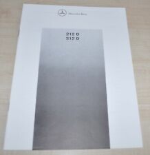 Folheto de especificação Mercedes Benz Sprinter 212 D 312 D Prospekt edição RU comprar usado  Enviando para Brazil