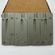 2 moldes de injeção para fabricação de iscas de plástico iscas de pesca iscas para minhoca de robalo 3,75” comprar usado  Enviando para Brazil
