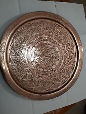 Plateau oriental cuivre d'occasion  Franconville