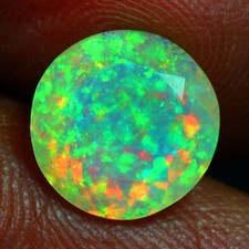 2.05 CTS_DAZZLING EXTREME FULL COLOR PLAY_100% NATURAL OPALA WELO_CORTE REDONDO comprar usado  Enviando para Brazil
