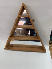 Rustic triangular wooden for sale  WALSALL