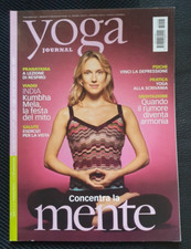 Yoga journal gennaio usato  Roma