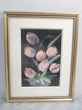 Aquarelle peinture bouquet d'occasion  Équeurdreville-Hainneville