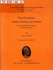 Vicos grundsatz verum gebraucht kaufen  Dinkelscherben