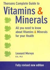 Thorsons Complete Guide to Vitamins and Minerals: All you need  .9780722539774 segunda mano  Embacar hacia Mexico