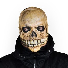Usado, Máscara facial Fear The Reaper Skull Skeleton Design efeito 3D tecido de lycra FS028 comprar usado  Enviando para Brazil