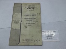 Operator manual john for sale  Edinburg