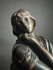 Bronze mädchenfigur gaudez gebraucht kaufen  Limburg a. d. Lahn