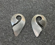 Modernist earrings sterling for sale  DROITWICH