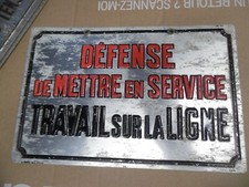 Ancienne plaque catu d'occasion  Vieille-Église