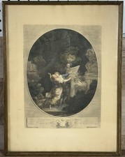 Antique french stipple for sale  Douglasville