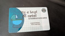 Carrinho de Bebê Starbucks PERSONALIZADO 2007 Logotipo Antigo Personalizado Cartão Personalizado Azul comprar usado Carrinho de Bebê Starbucks PERSONALIZADO 2007 Logotipo Antigo Personalizado Cartão Personalizado Azul comprar usado  Enviando para Brazil
