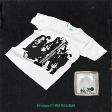 P1HARMONY DUH! 8th Mini Album PLAIN WHITE Ver/T-Shirt+CD+Book+Poster+3 Card+GIFT comprar usado  Enviando para Brazil