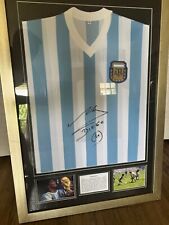 Framed diego maradona for sale  Plano