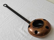 Bassinoire cuivre chauffe d'occasion  Chambon-sur-Voueize