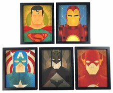 Lot superhero framed for sale  Gallatin