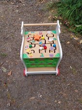 Wooden toddler walker for sale  REDHILL
