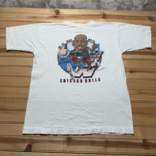 Usado, Camisa lembrança basquete vintage anos 90 Chicago Bulls Michael Jordan MVP NBA grande comprar usado Usado, Camisa lembrança basquete vintage anos 90 Chicago Bulls Michael Jordan MVP NBA grande comprar usado  Enviando para Brazil