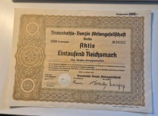 Braunkohle benzin aktiengesell gebraucht kaufen  Bielefeld