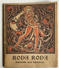 Roda Roda Zeichnungen Aquarelle Pastelle 1902 - 1927,  Roda Roda, comprar usado  Enviando para Brazil
