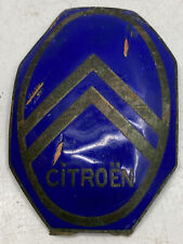 EMBLEMA/CRACHÁ VINTAGE ESMALTE CARRO RADIADOR AUTOMÓVEL # CITROEN FRANÇA, usado comprar usado  Enviando para Brazil
