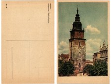 CPA AK POLAND KRAKAU KRAKOW Wieża ratuszowa/ Wieza ratuszowa (370957) na sprzedaż  Wysyłka do Poland