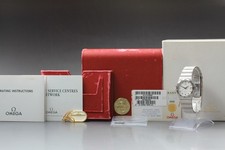 Relógio masculino "estado perfeito com caixa" Omega Constellation cal.1532 data prata quartzo JAPÃO, usado comprar usado  Enviando para Brazil