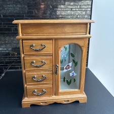 Wooden wardrobe jewellery for sale  WELLING